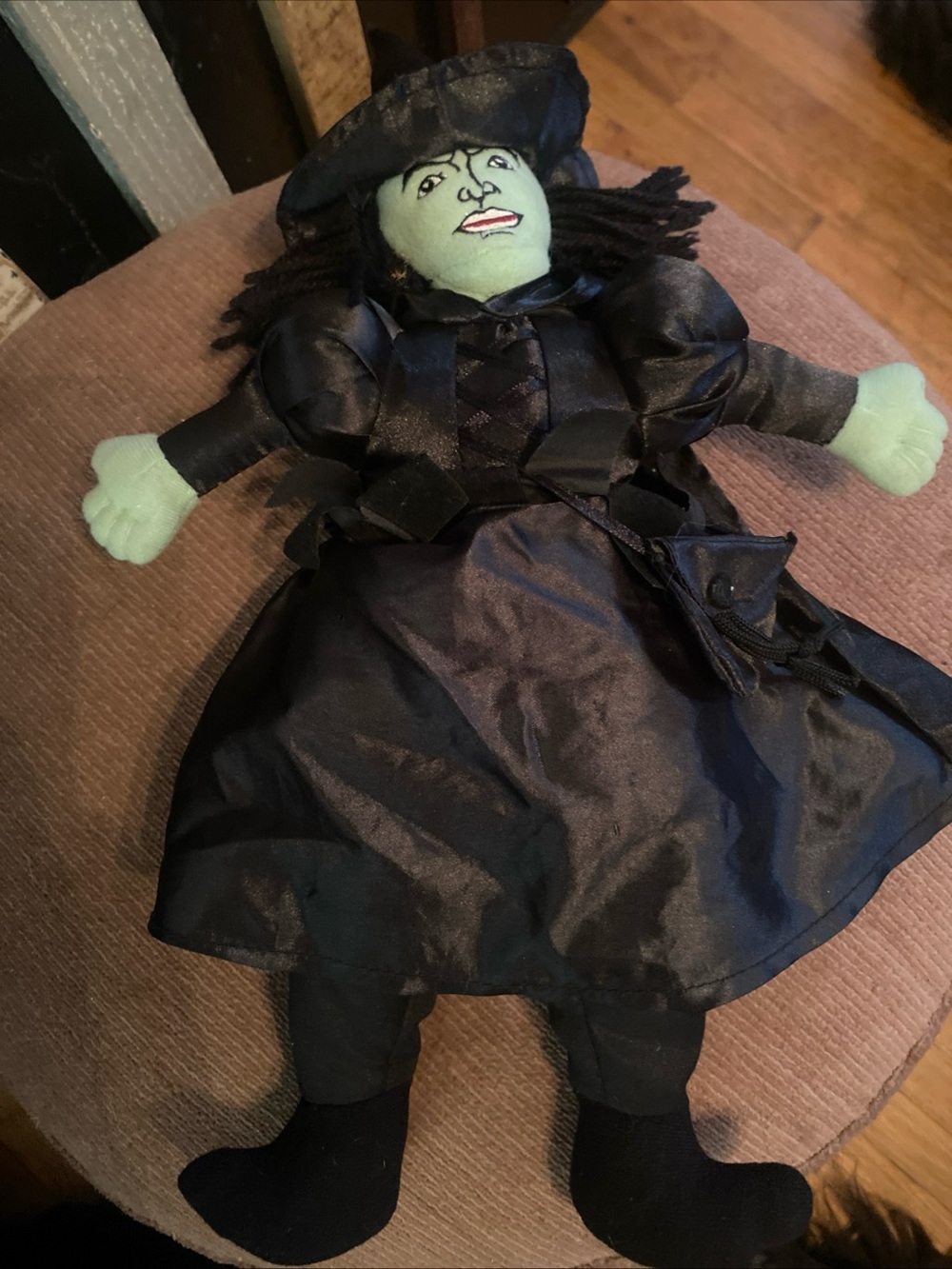 2005 Nanco Wizard of Oz Wicked Witch of the West 14" Plush Doll Stuffed Toy